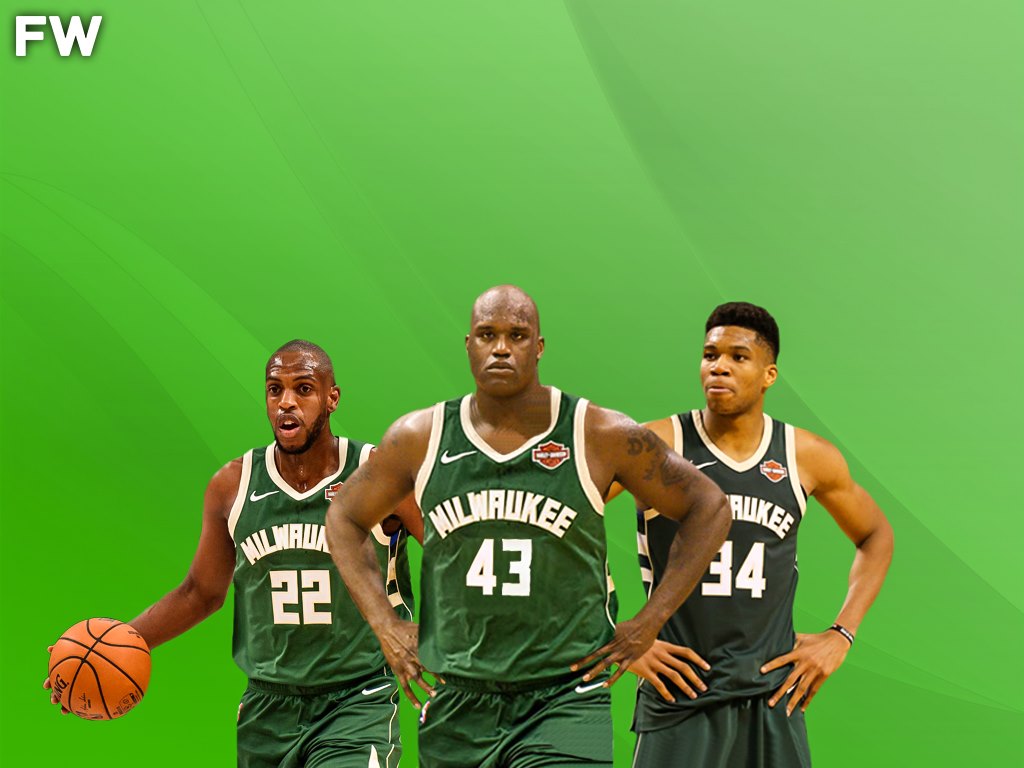 Big Three: Giannis Antetokounmpo, Shaq O'Neal & Khris Middleton