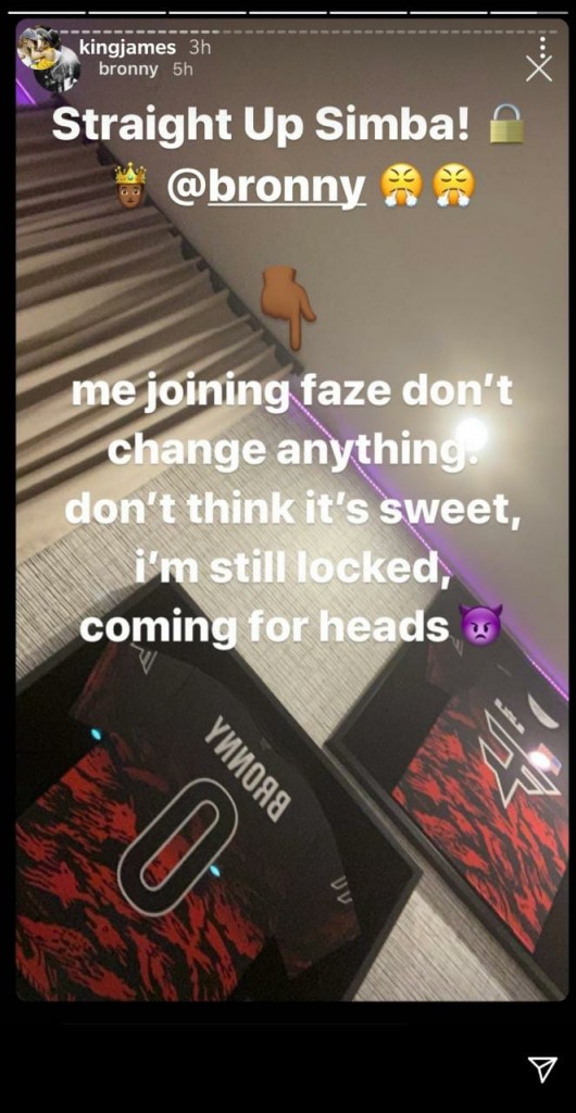  Credit: IG/kingjames