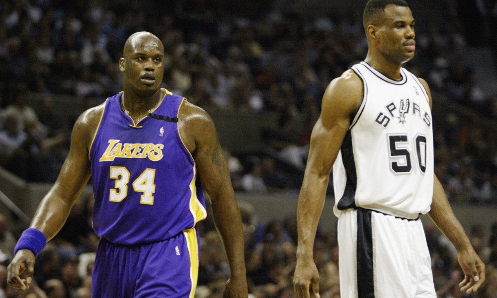 Center: Shaquille O'Neal vs. David Robinson