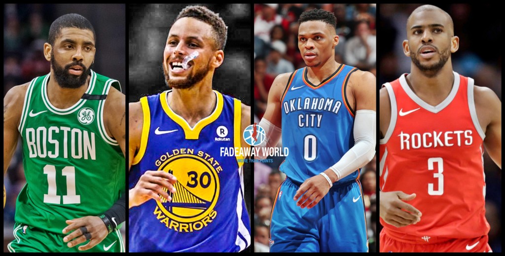 Curry Irving Paul Westbrook