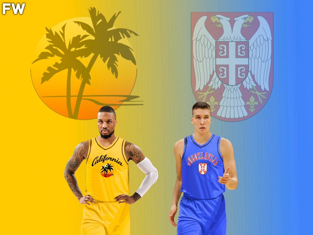 Damian Lillard vs. Bogdan Bogdanovic