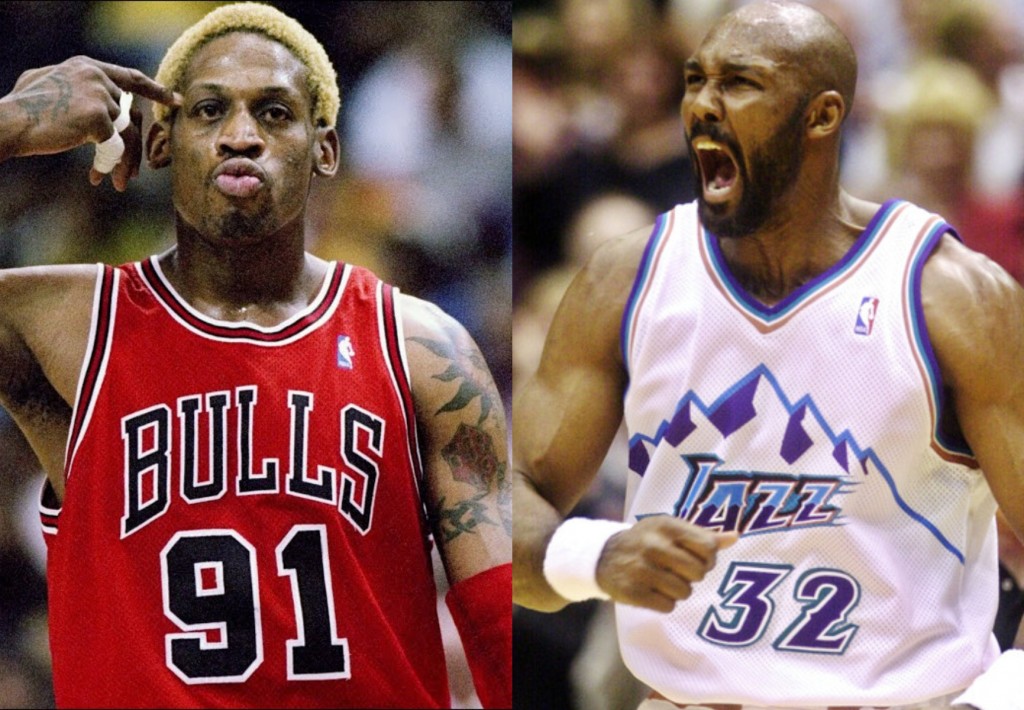 Dennis Rodman vs. Karl Malone