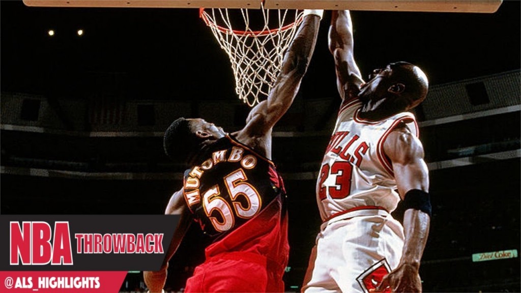 Dikembe Mutombo vs. Michael Jordan