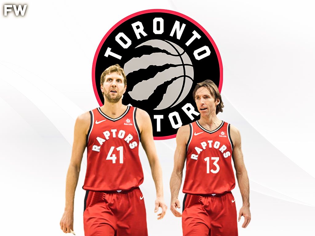 Dirk Nowitzki and Steve Nash – Toronto Raptors (2002)