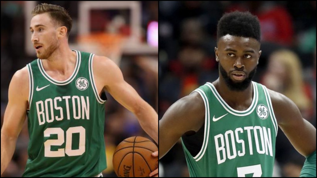 Gordon Hayward & Jaylen Brown