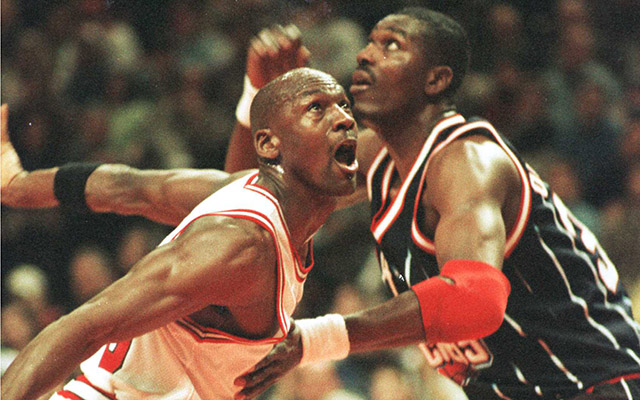 Hakeem Olajuwon vs. Michael Jordan