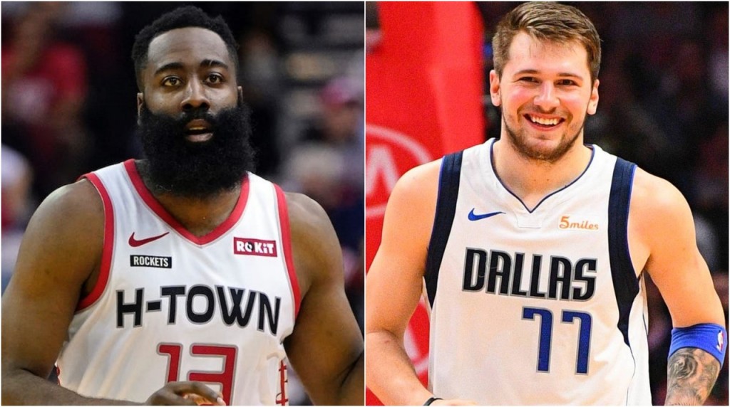 harden vs doncic