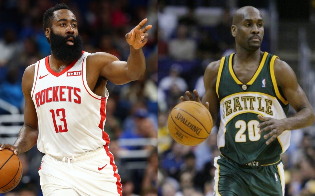 James Harden vs. Gary Payton