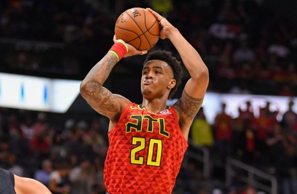 Nov 14, 2024; Salt Lake City, Utah, USA; Utah Jazz forward John Collins (20) dunks the ball against the Dallas Mavericks during the first quarter at Delta Center. Mandatory Credit: Rob Gray-Imagn Images  