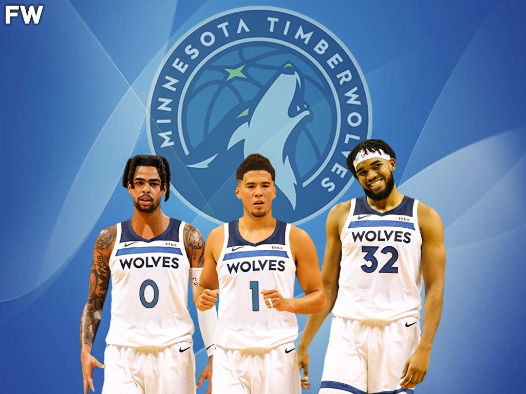 Karl-Anthony Towns, Devin Booker, D'Angelo Russell