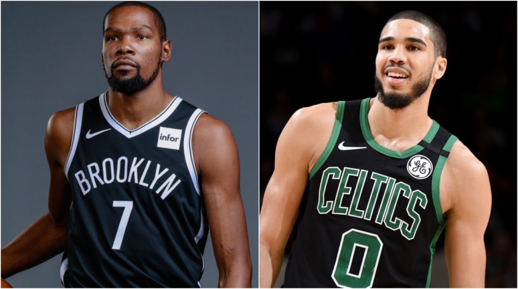 kevin durant vs jayson tatum