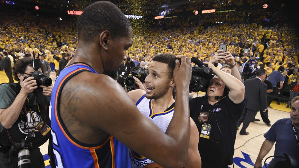 Kevin Durant vs. Stephen Curry