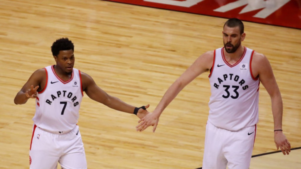 Kyle Lowry ($33.3 Million) & Marc Gasol ($ 25.6 Million)
