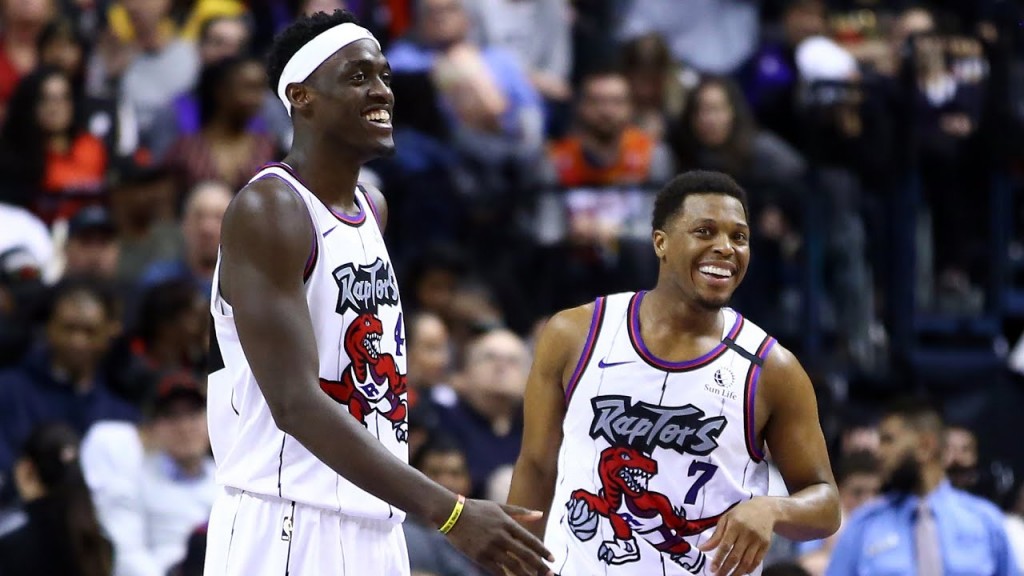 Kyle Lowry and Pascal Siakam
