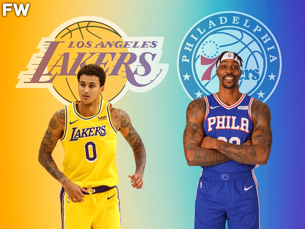 Lakers bench vs. 76ers bench