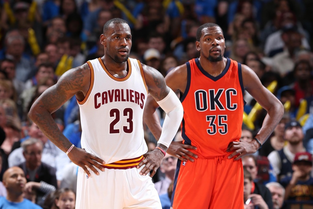 LeBron James and Kevin Durant