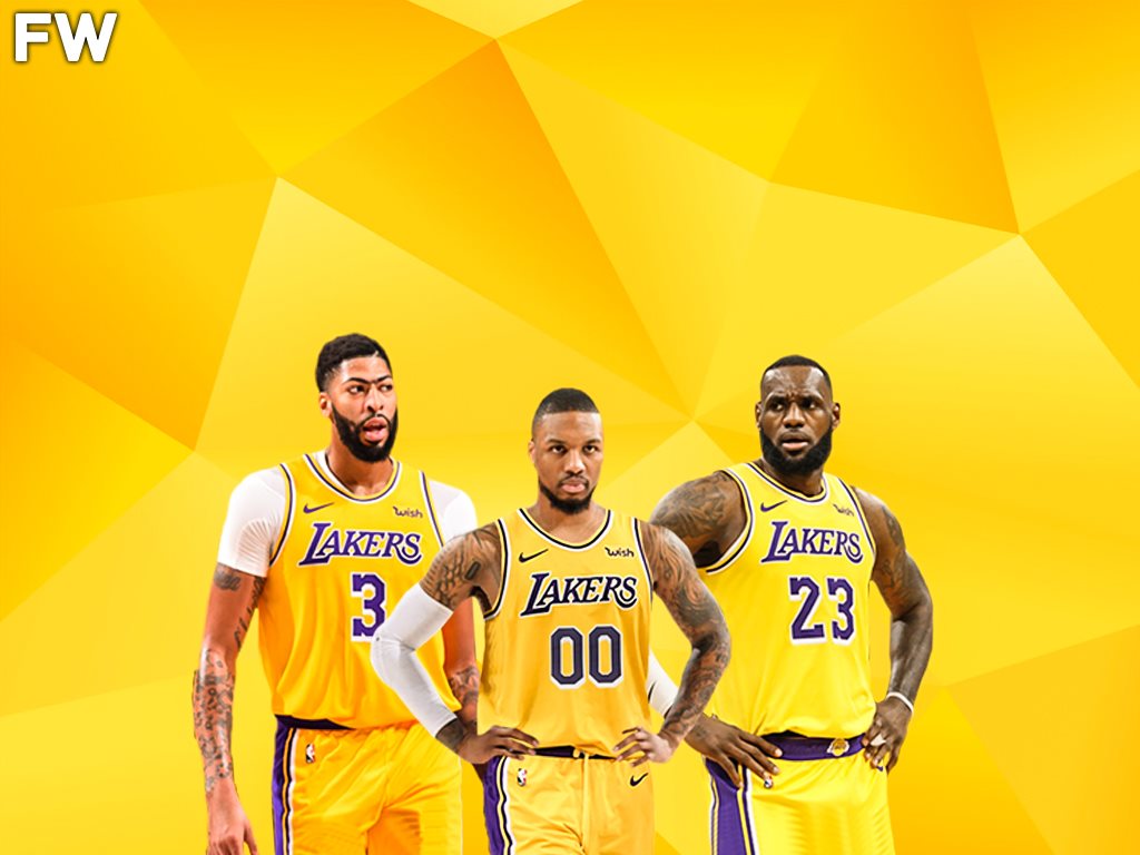 LeBron James, Anthony Davis, Damian Lillard