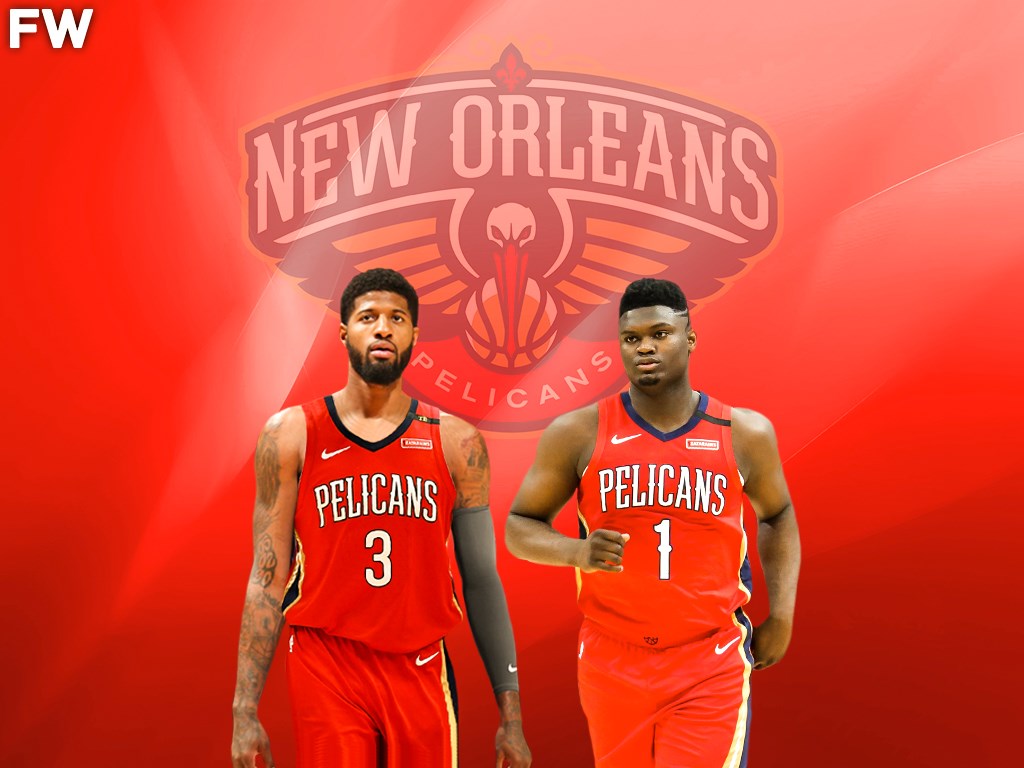 Paul Geoge and Zion Williamson