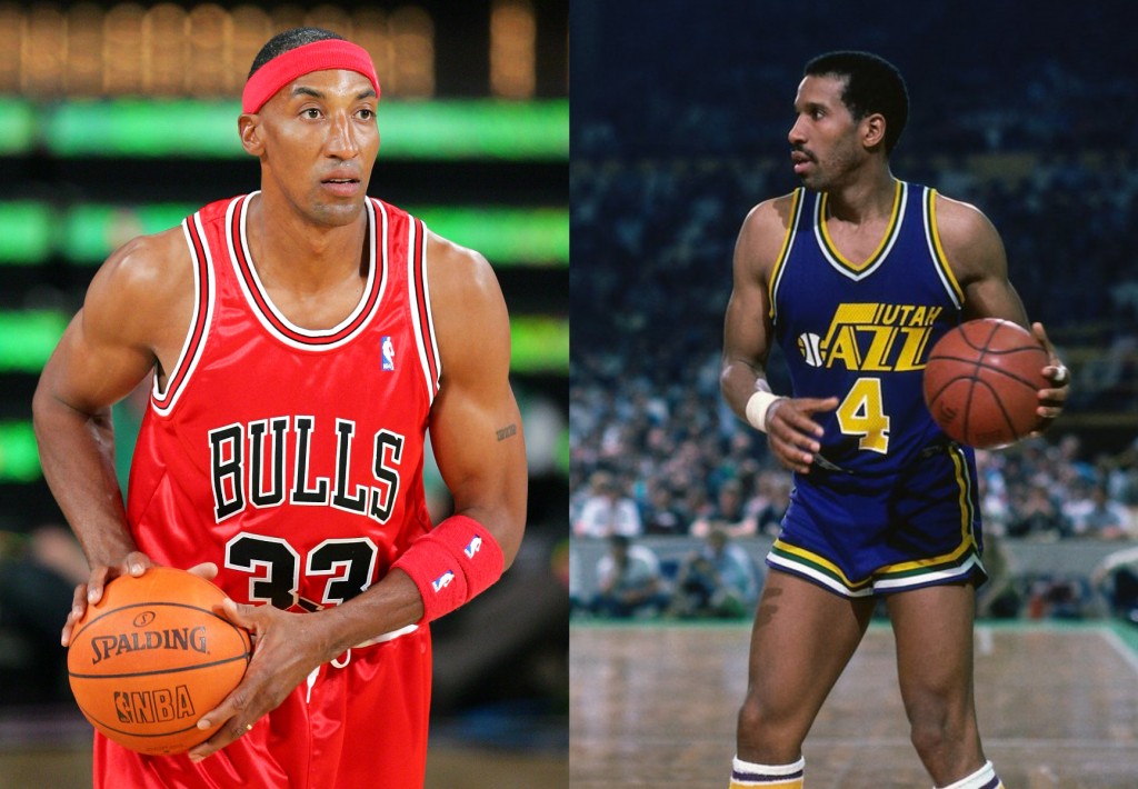Scottie Pippen vs. Adrian Dantley