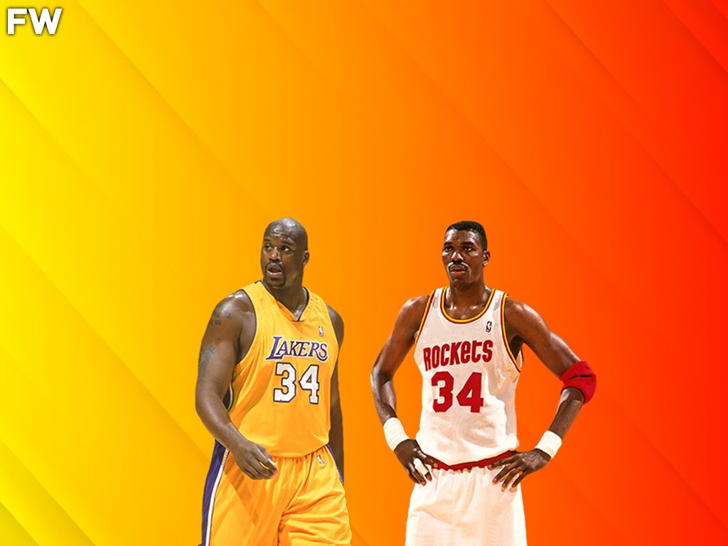 Shaquille O’Neal vs. Hakeem Olajuwon