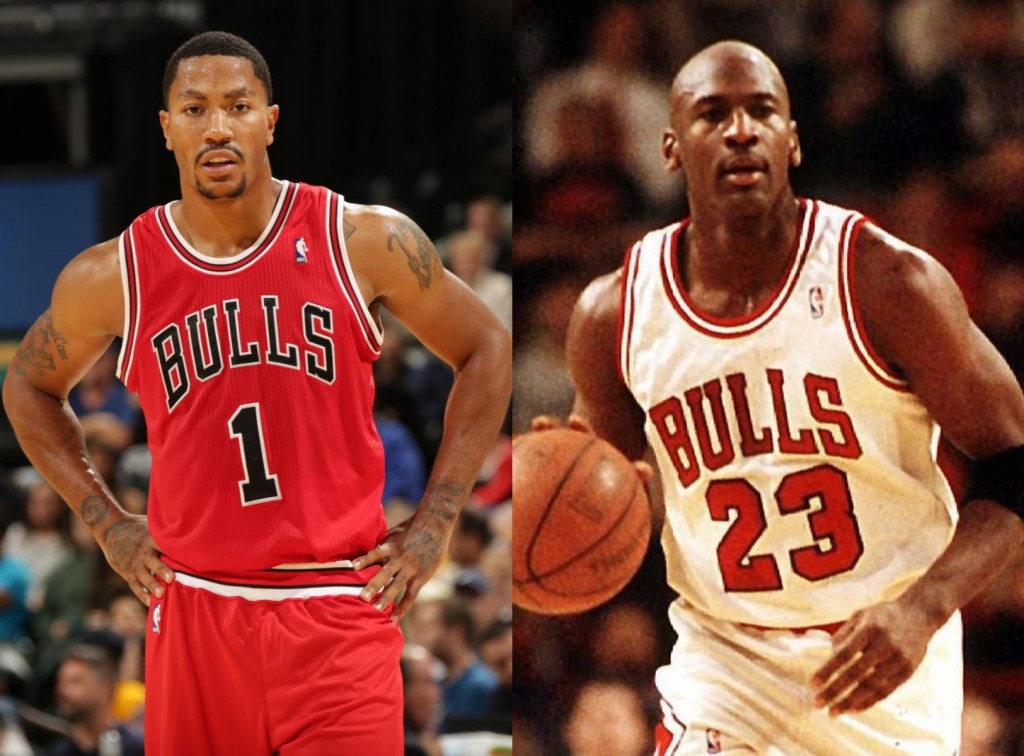 Speed - Derrick Rose & Michael Jordan