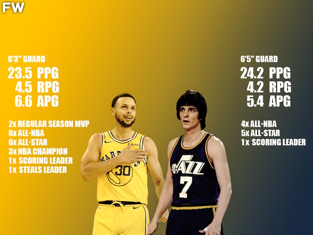 Stephen Curry / Pete Maravich
