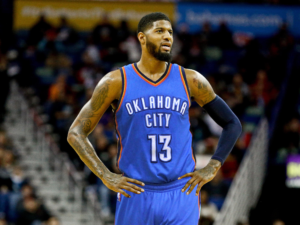 Thunder's Paul George Talked To Kawhi Leonard About Free Agency, But Keeps Details Secret