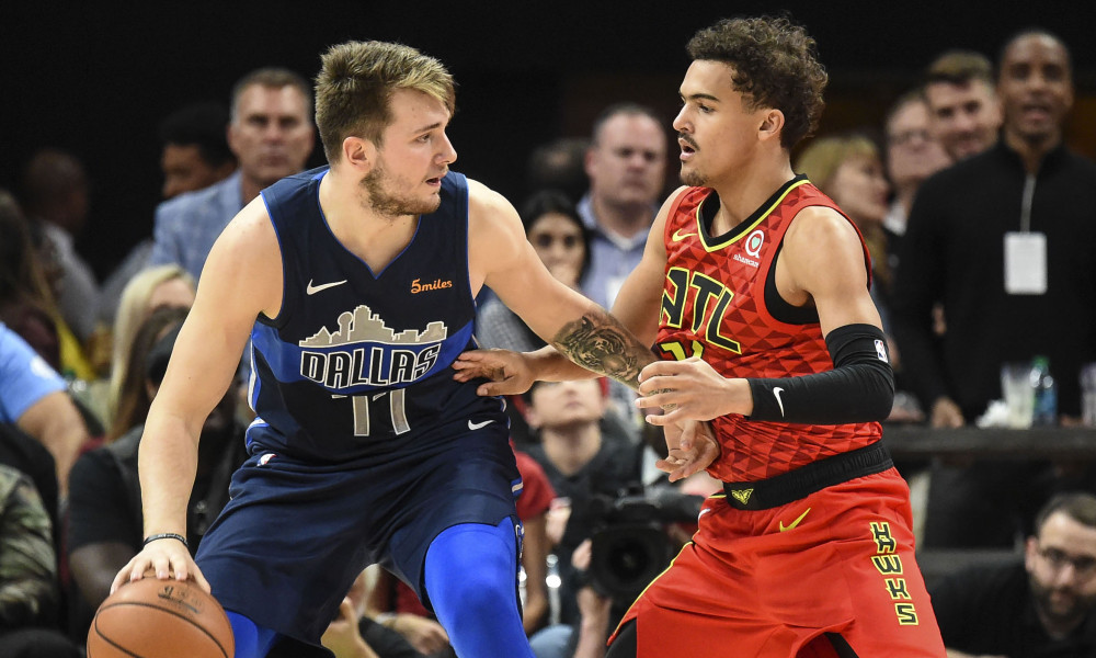 Luka Doncic and Trae Young