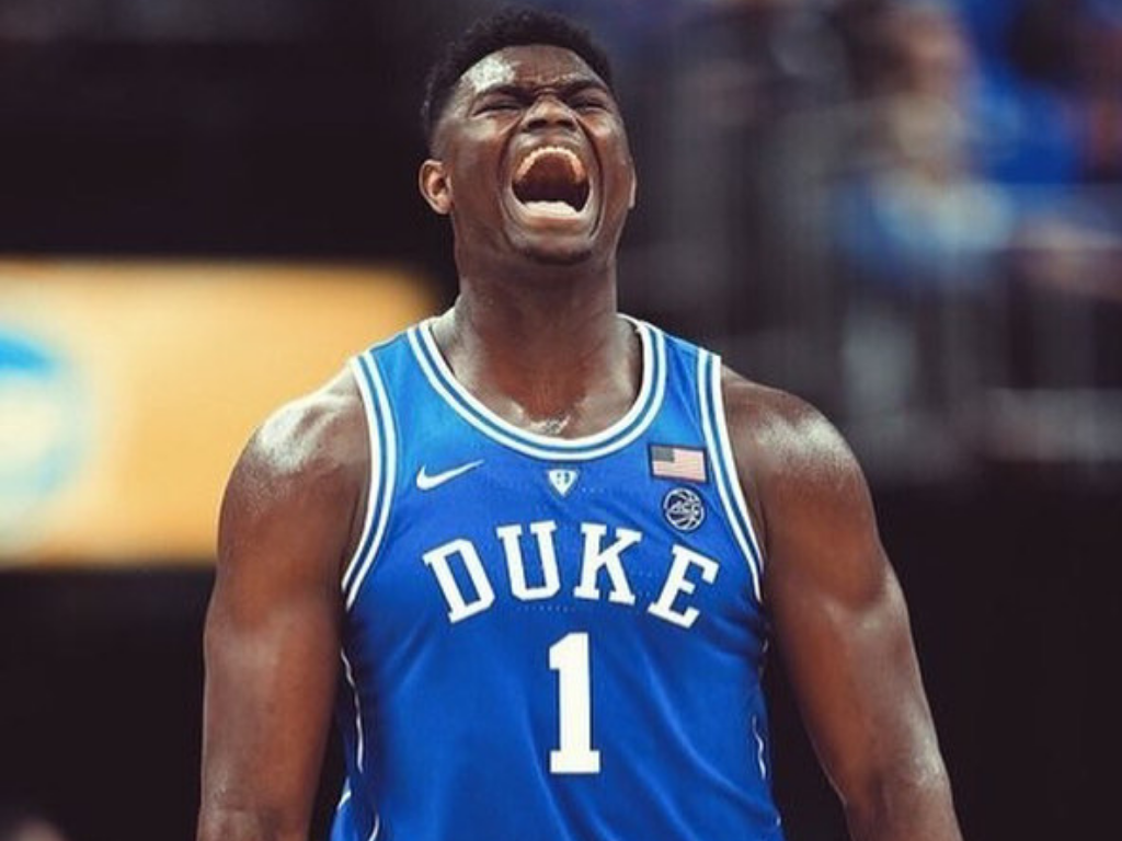 Zion Williamson Duke 312312