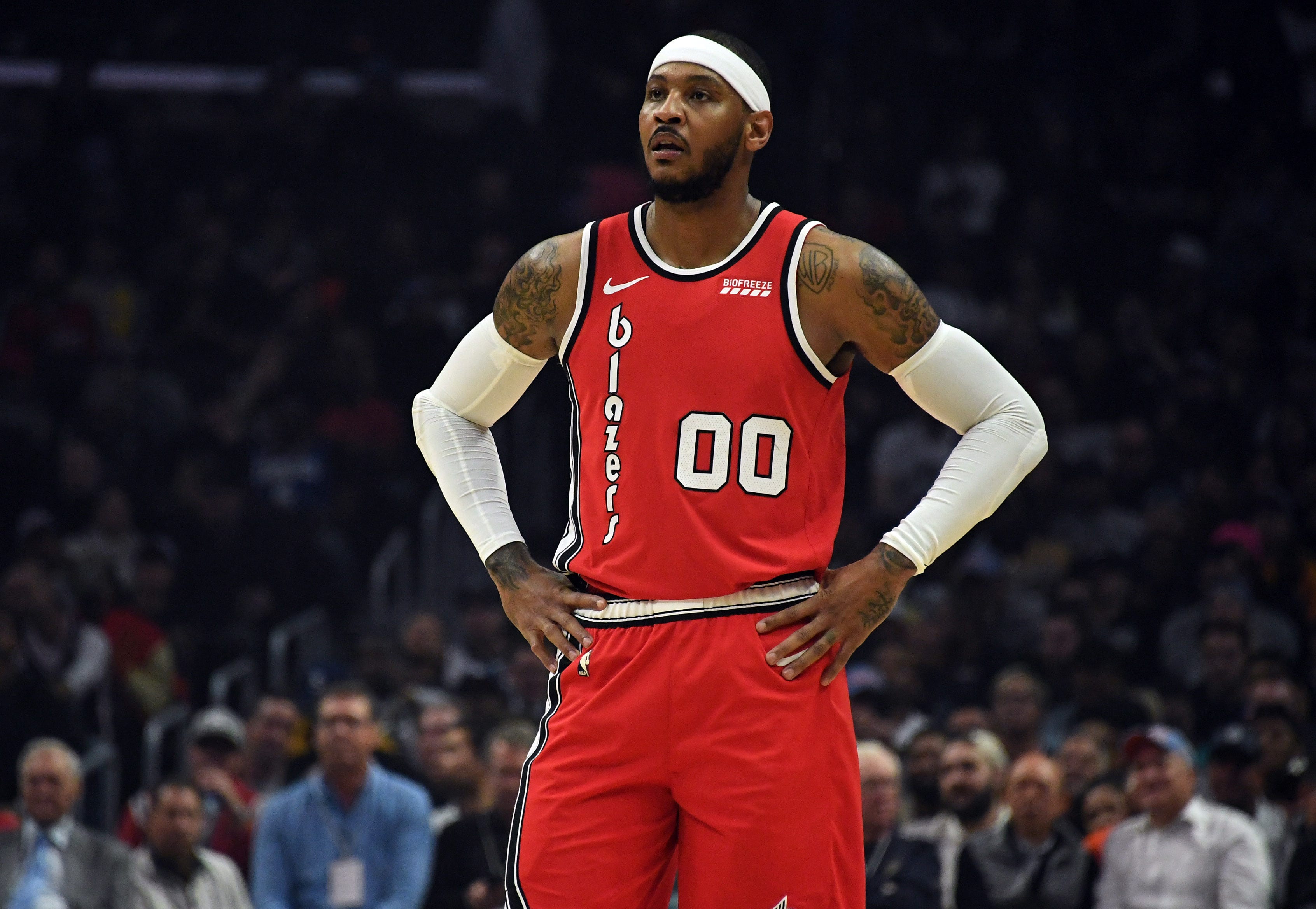 Carmelo Anthony Gives Inspiring Post-Game Speech After Cracking The NBA's Top-10 Scoring List
