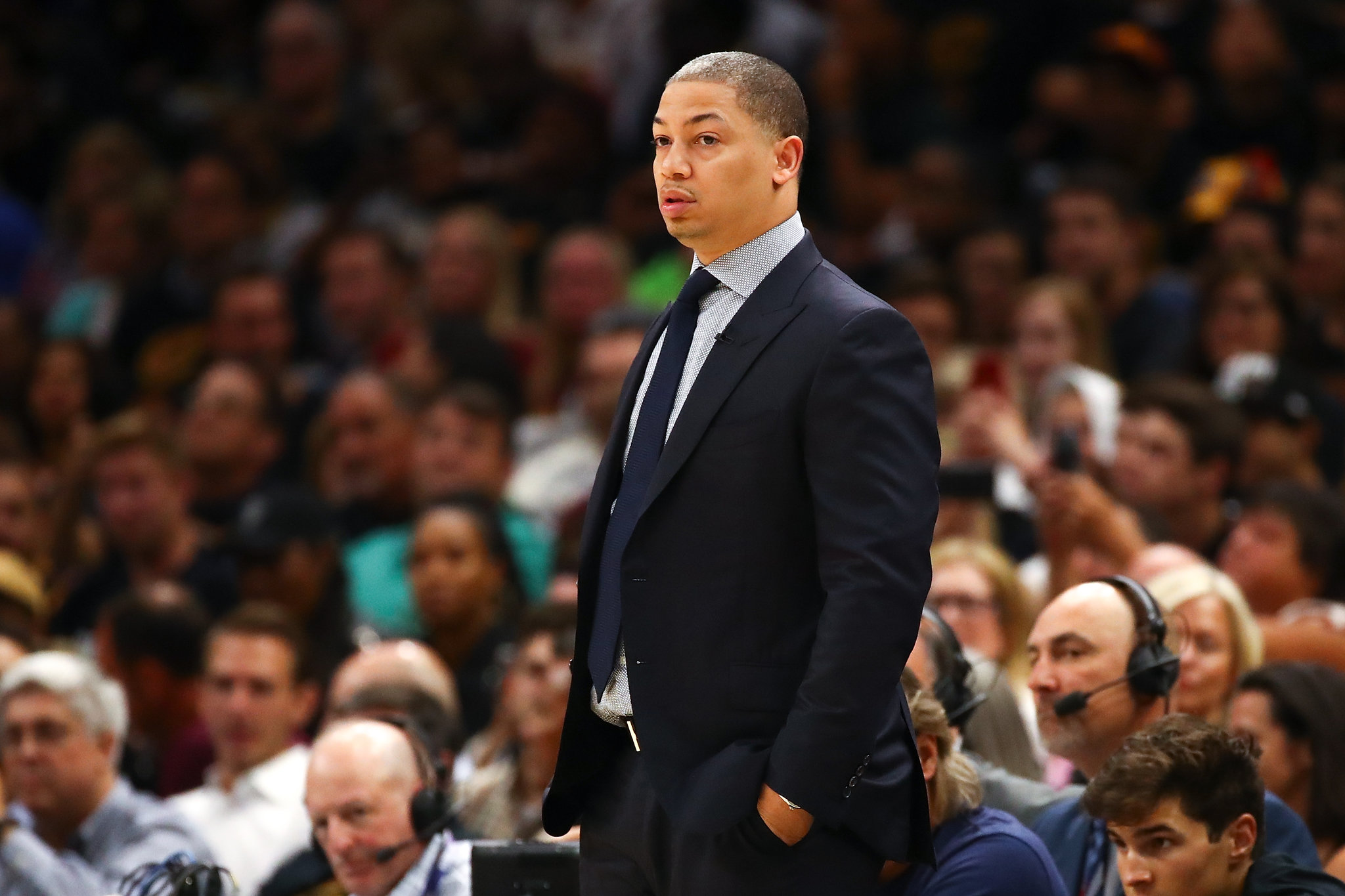 Clippers Coach Tyronn Lue Responds To Game 2- "I'm Not Concerned."