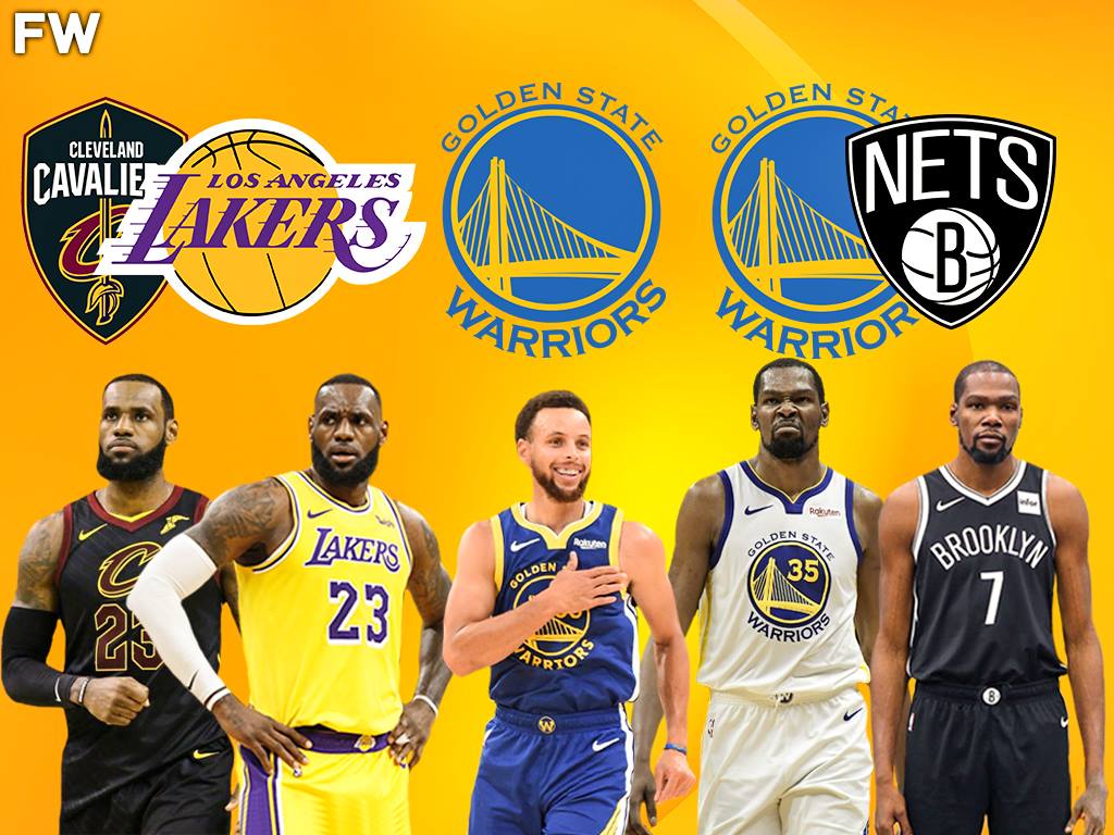 LeBron James, Kevin Durant, Steph Curry