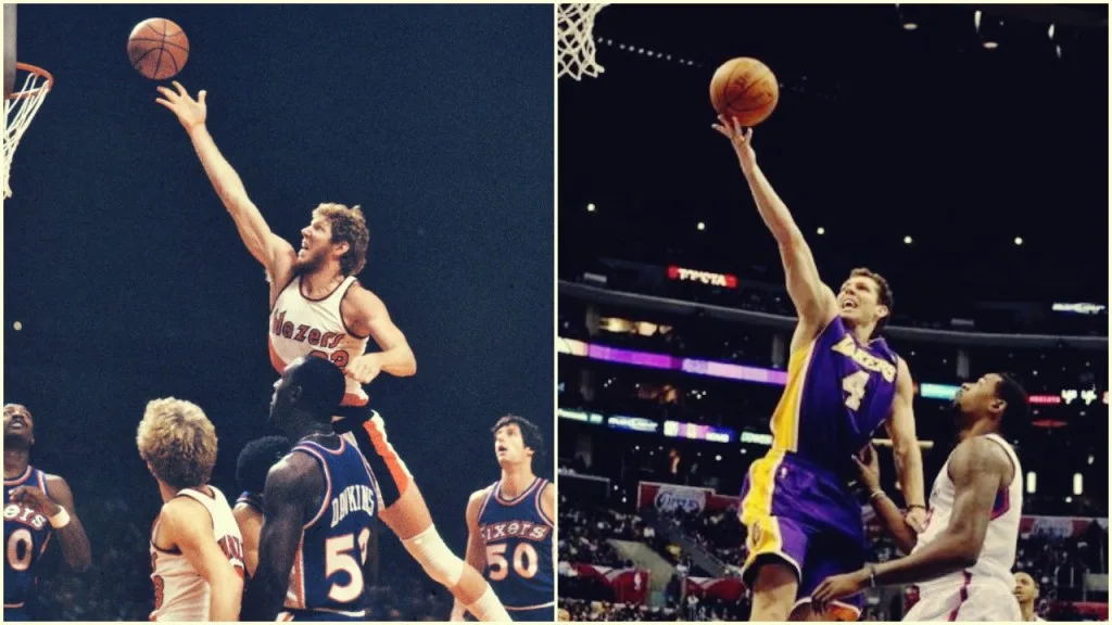 Bill Walton and Luke Walton