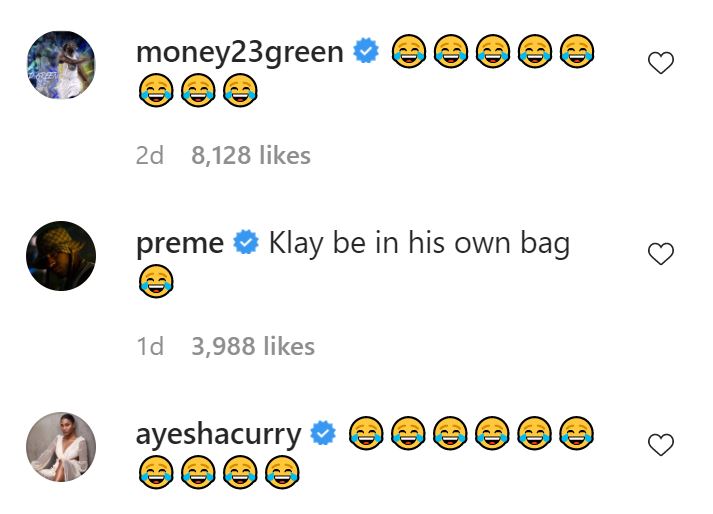 klay comments