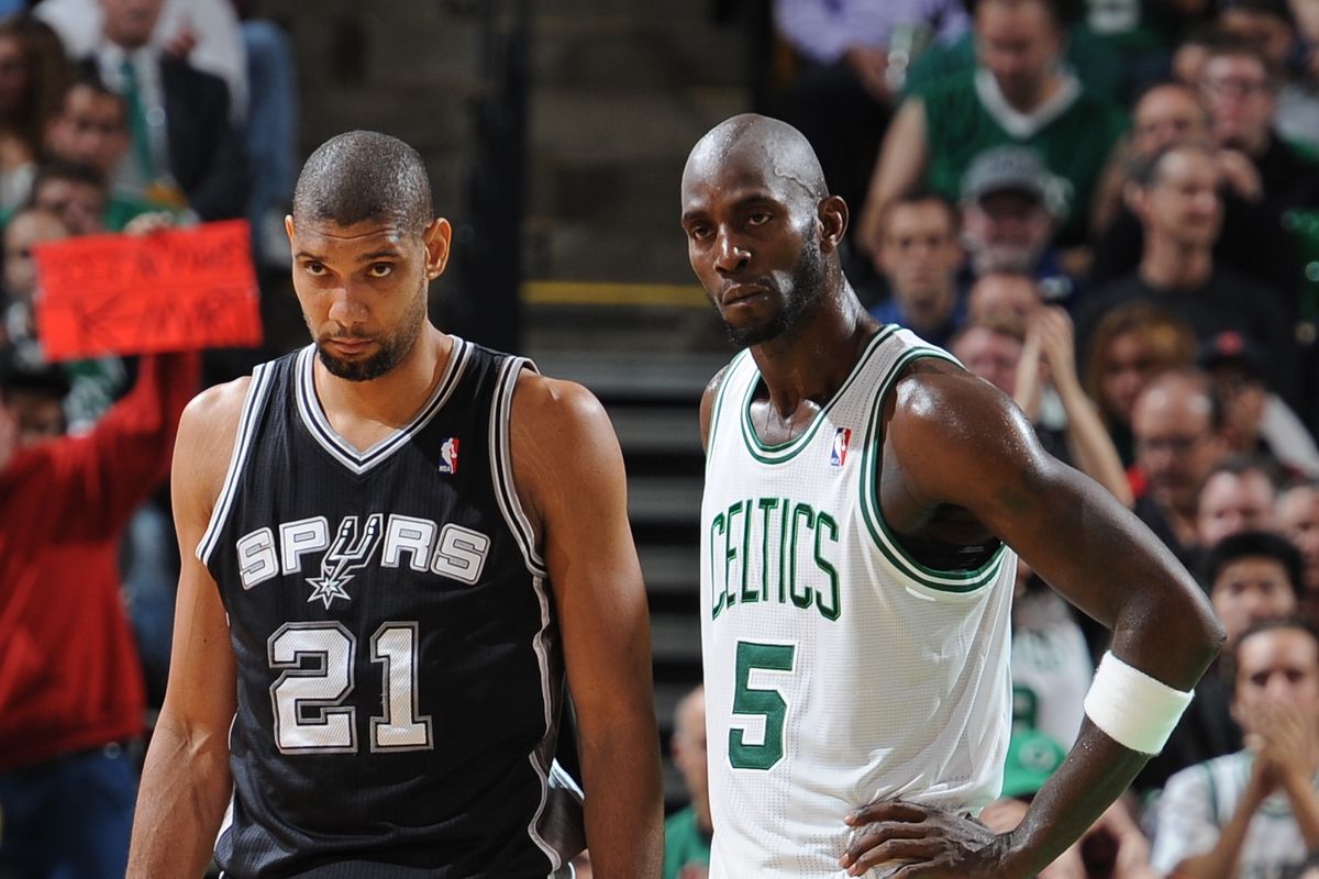 Tim Duncan vs. Kevin Garnett