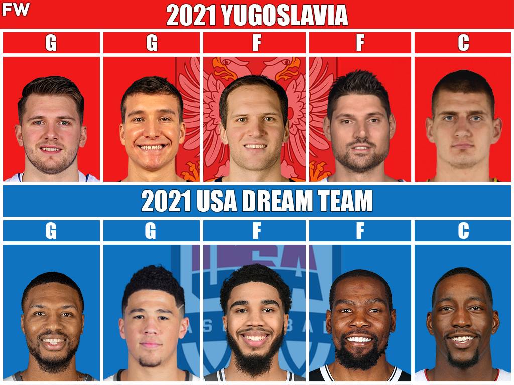 Yugoslavia vs. USA Dream Team