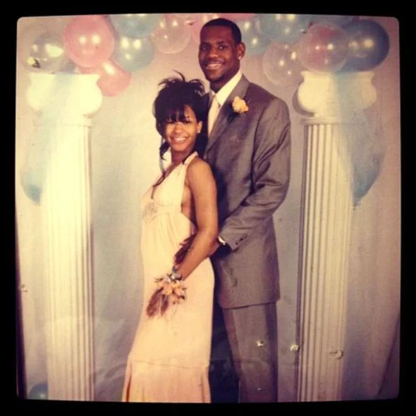 LeBron James Savannah James Prom