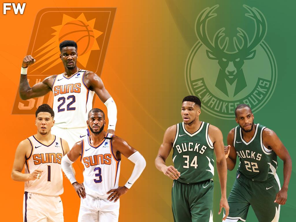 <em></figure>
<p>The Suns qualified for the NBA Finals for the first time since 1993 thanks to the trio of Devin Booker, Chris Paul, and Deandre Ayton. As the team has moved their way up the playoff ladder, it feels that each player has found a way to make an immediate impact in games on any given night.
</p>
<p>In Game 1, Booker scored his first career triple-double with Paul sidelined with an injury. His 40-point, 13-rebound, and 11-assist performance guided the Suns to a Game 1 victory. Paul showed his value with a 41-point effort in Game 6, which featured a 7-for-8 shooting performance from three-point range. As for Ayton, he recorded four double-doubles, while the other two games featured nine rebounds. He recorded a 19-point, 22-rebound night in Game 4 and a 16-point, 17-rebound effort in Game 6.
</p>
<p>The Suns will have a huge matchup advantage if Giannis does not play. The Greek player was removed from Game 4 after hyperextending his knee, but the Bucks were able to win back-to-back games. Giannis would be the best overall big man the Suns have matched up with, but it appears that he should miss the beginning of the series.
</p>
<p>With Giannis out, Khris Middleton has shown his best outings with 26 points and 13 rebounds in Game 5, as well as 32 points in Game 6. With that said, the Suns will have more superstar players if Giannis is out. The Hawks were a formidable team, but this combination surpasses Atlanta in talent.
</p>
<p><strong>Advantage: Suns<br />
</strong></p>
<hr>
<h2>Starting Lineups</h2>
<figure><img decoding=