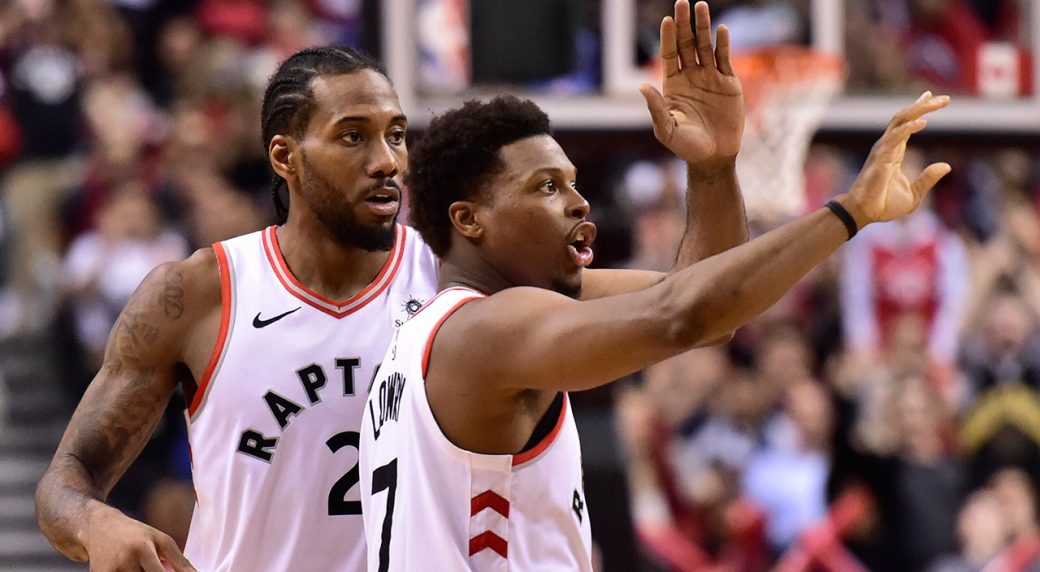 Clippers forward Kawhi Leonard (2) warms up before the game against the Dallas Mavericks at American Airlines Center.