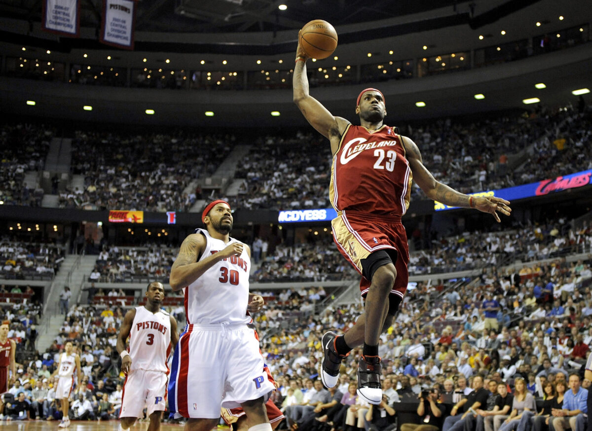 Rasheed Wallace vs. LeBron James