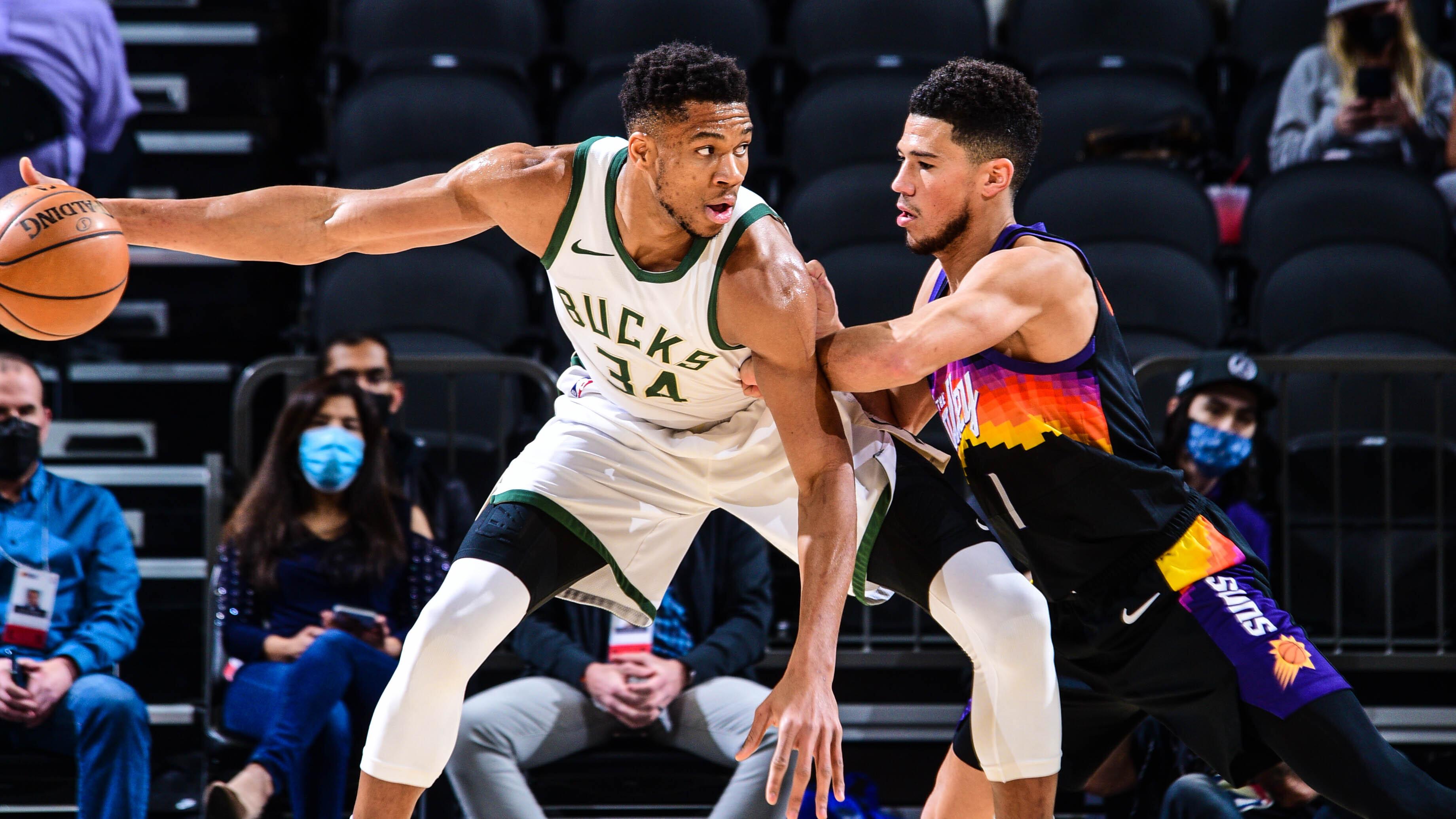 Giannis Antetokounmpo vs. Devin Booker
