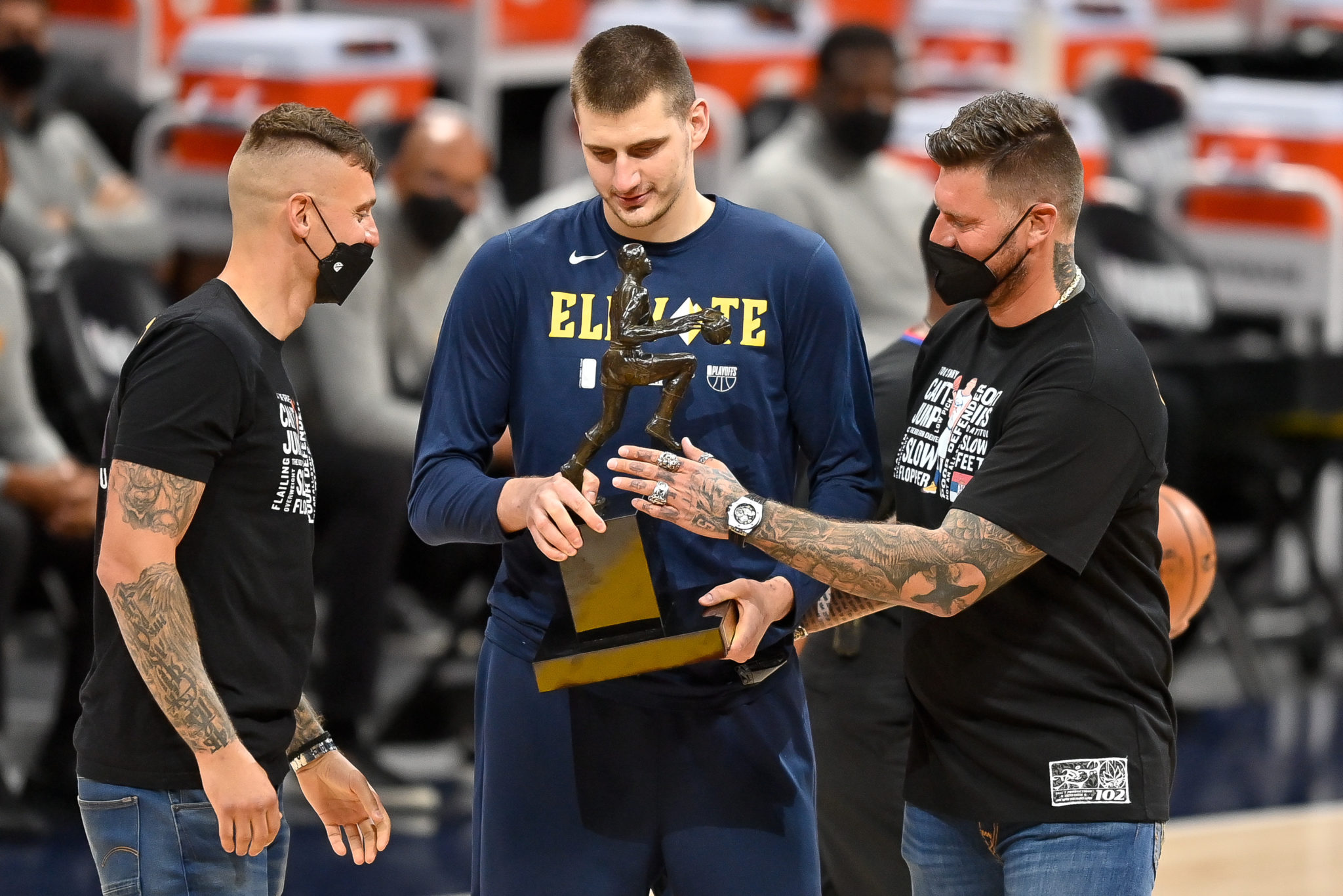 Nikola Jokic And His Brothers