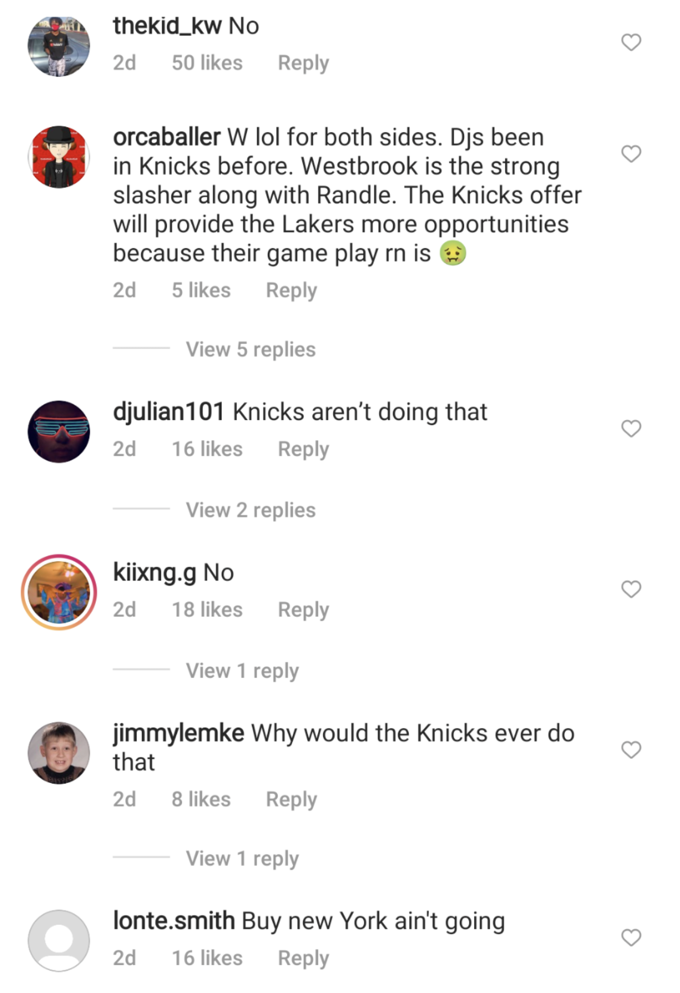 knicks trade 2
