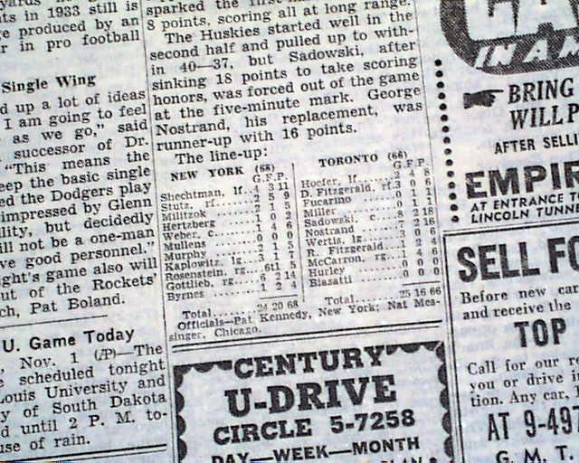 First NBA Game - The New York Times