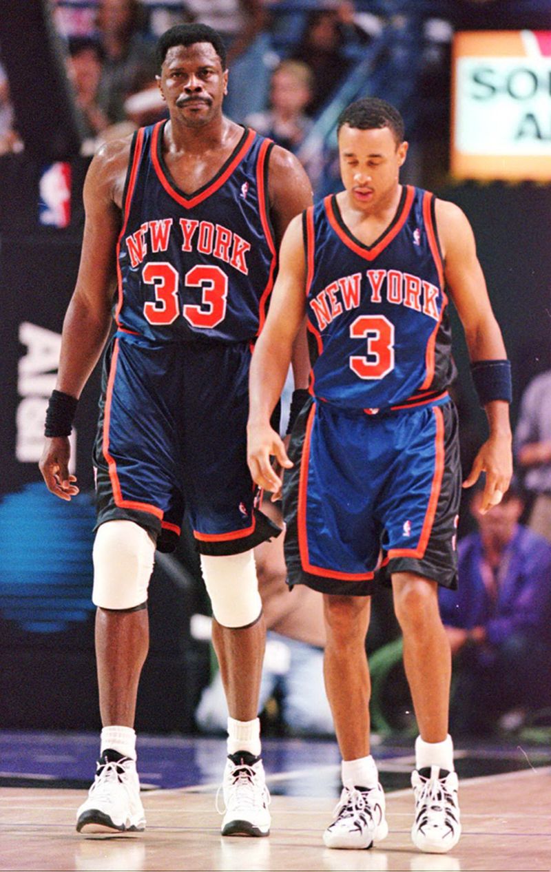Patrick Ewing And John Starks