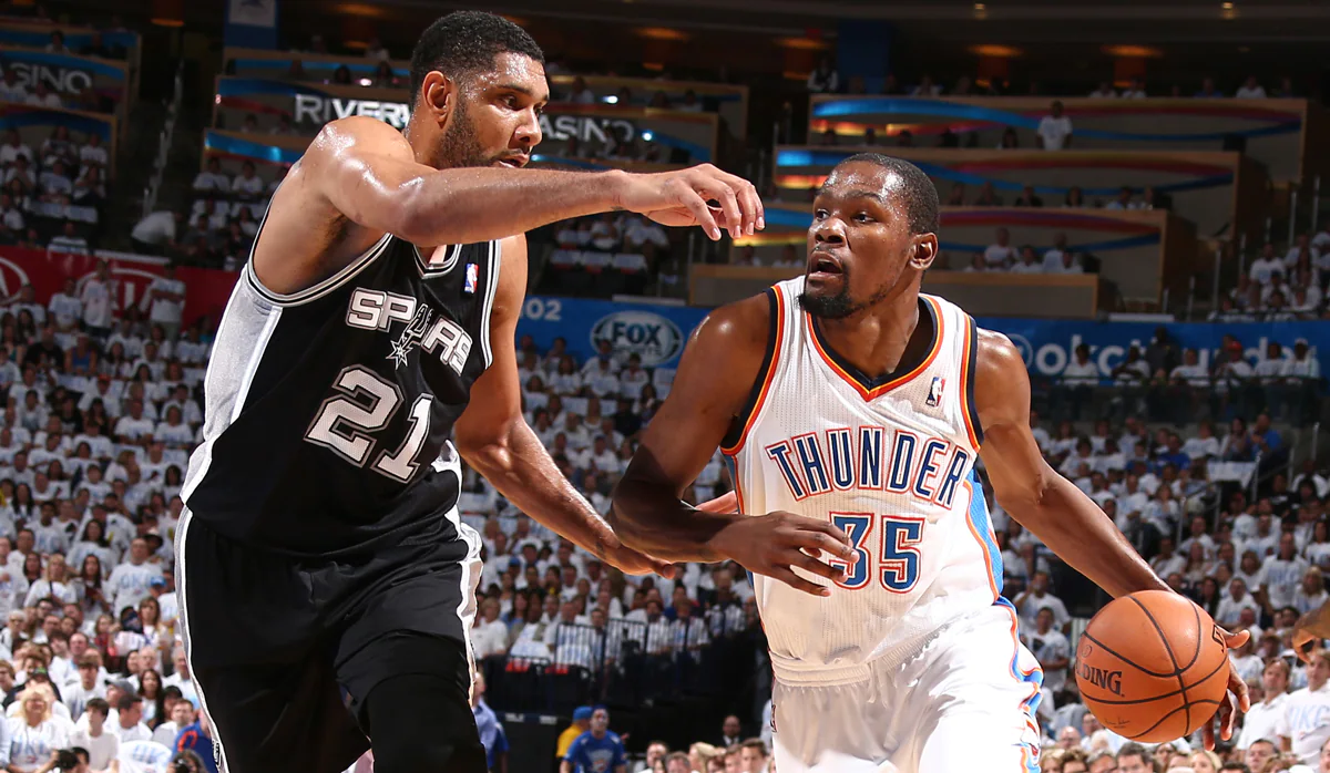 Kevin Durant vs. Tim Duncan