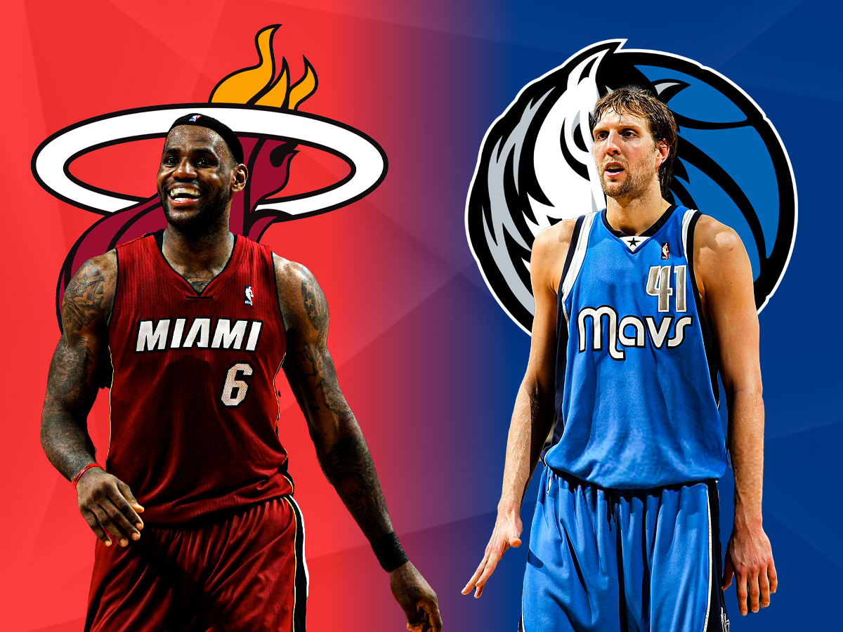 LeBron James vs. Dirk Nowitzki