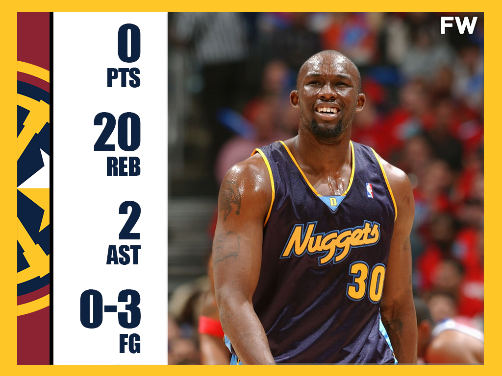 Reggie Evans - 0 Points, 20 Rebounds, 2 Assists, 0-3 FG