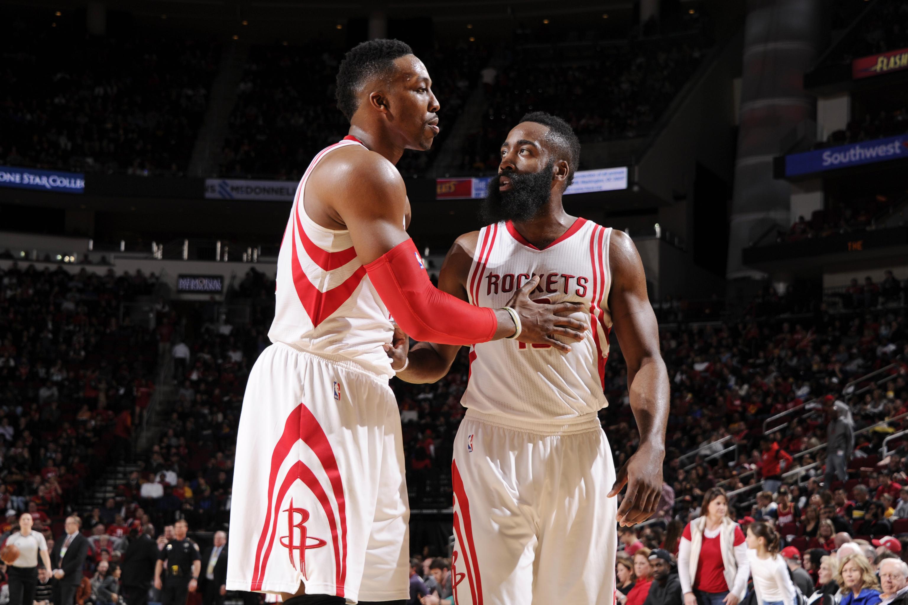 Dwight Howard and James Harden