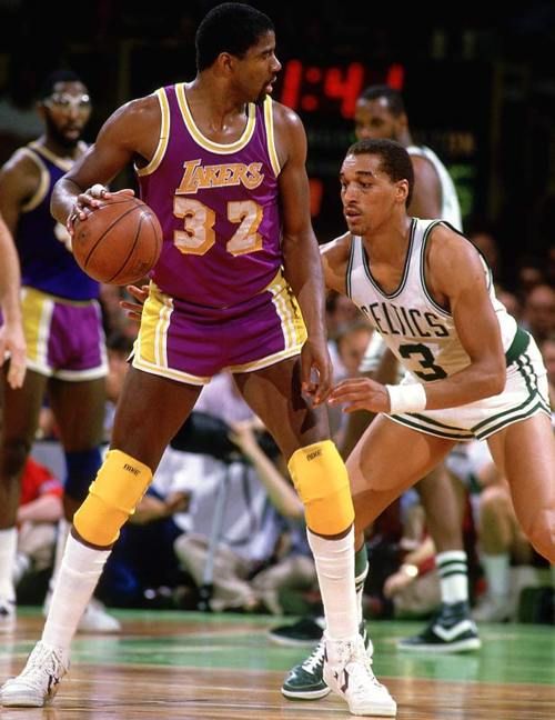 Magic Johnson vs. Dennis Johnson